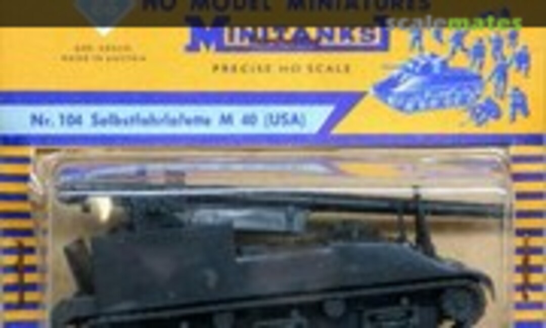 1:87 Self-propelled Gun M40 (Roco Minitanks Z-104)