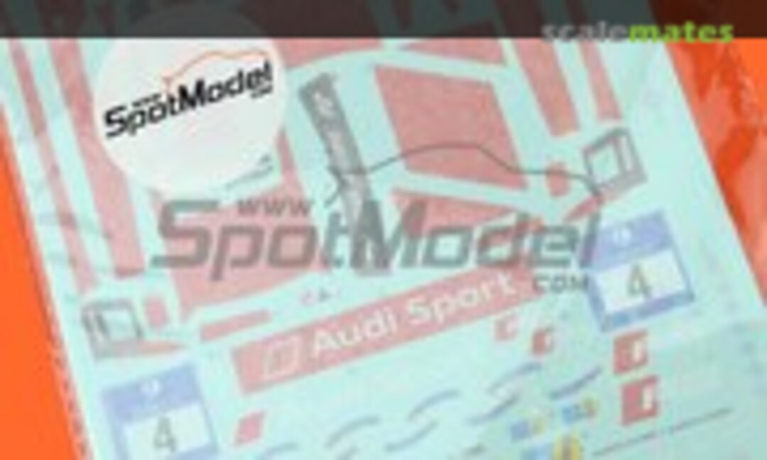 1:24 Audi R8 LMS GT3 Phoenix Team - 24 Hours Nürburgring 2015 (Scaleauto SC-7080) SC-7080