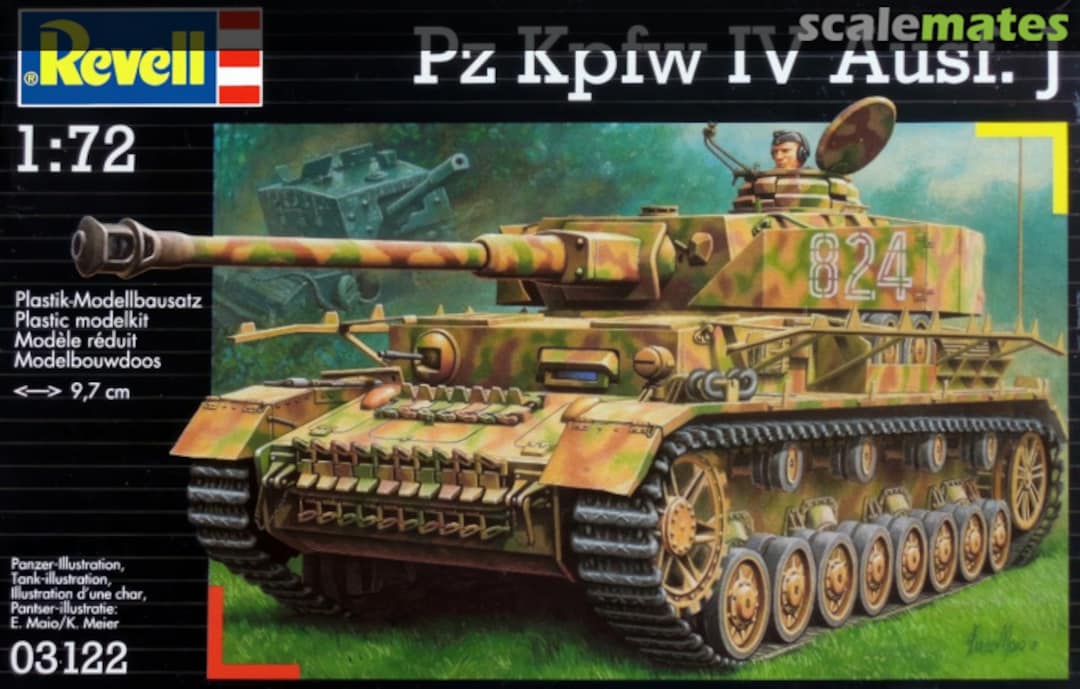 Boxart Pz.Kpfw. IV Ausf. J 03122 Revell
