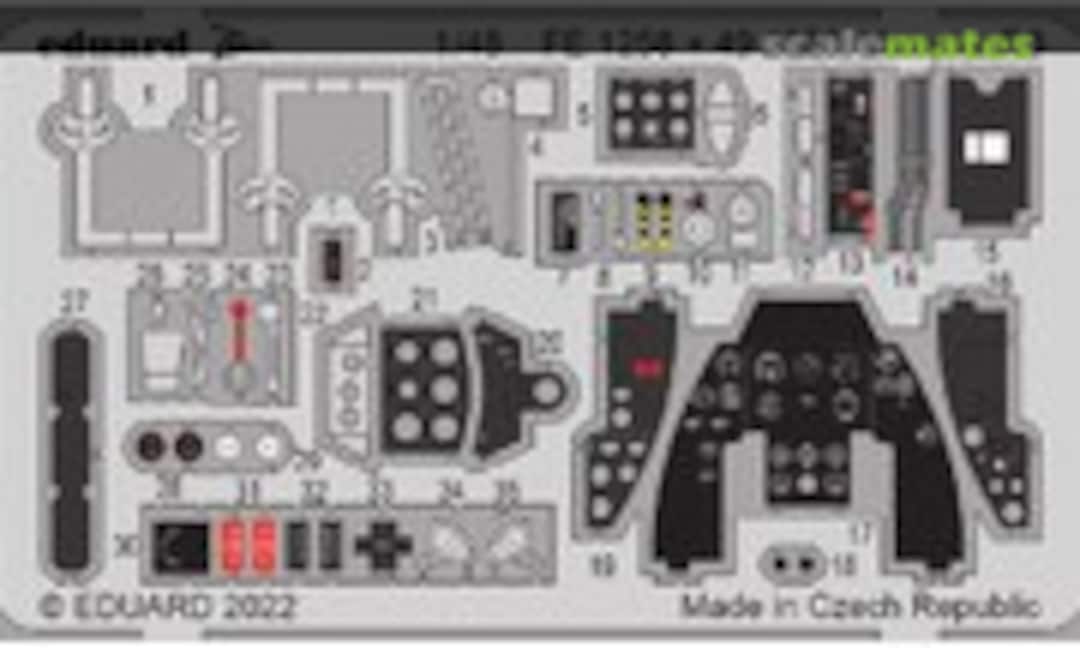 1:48 Vampire F.3 (Eduard FE1258) FE1258