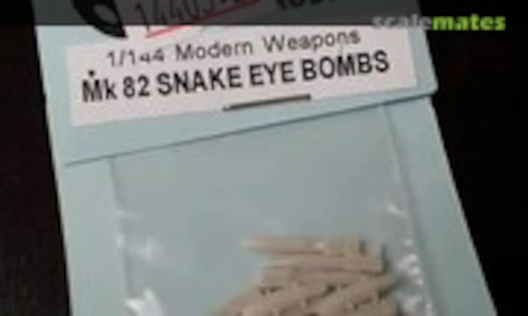 1:144 MK 82 Snake Eyes (6 bombs + 2 Triple Ejector Rack) (OzMods OZCONV14403-23)