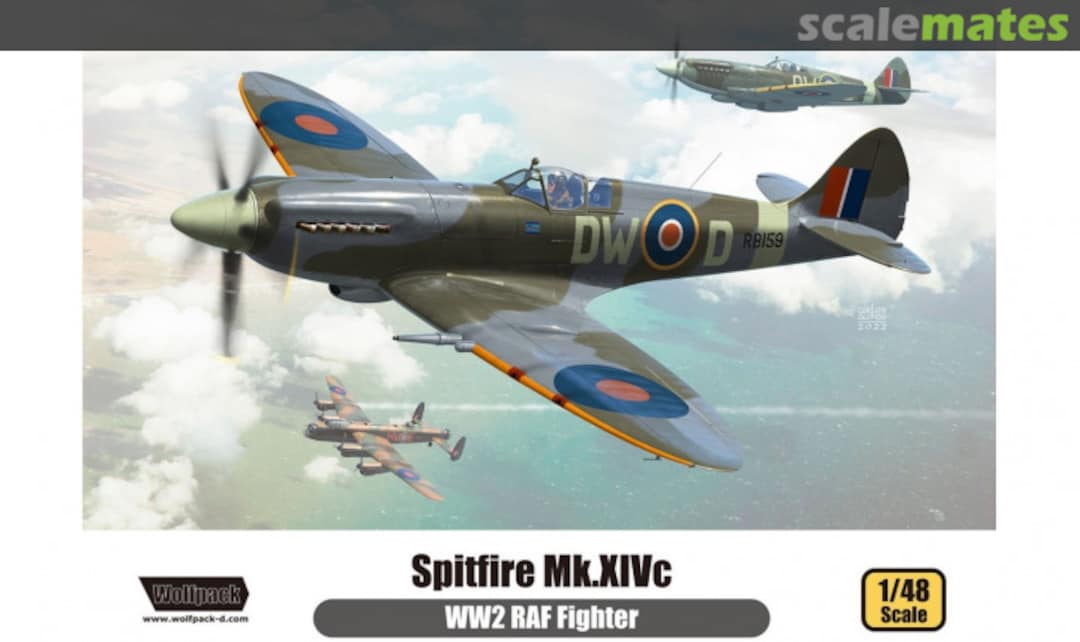 Boxart Spitfire Mk.XIVc WP14817 Wolfpack Boxart Spitfire Mk.XIVc WP14817 Wolfpack