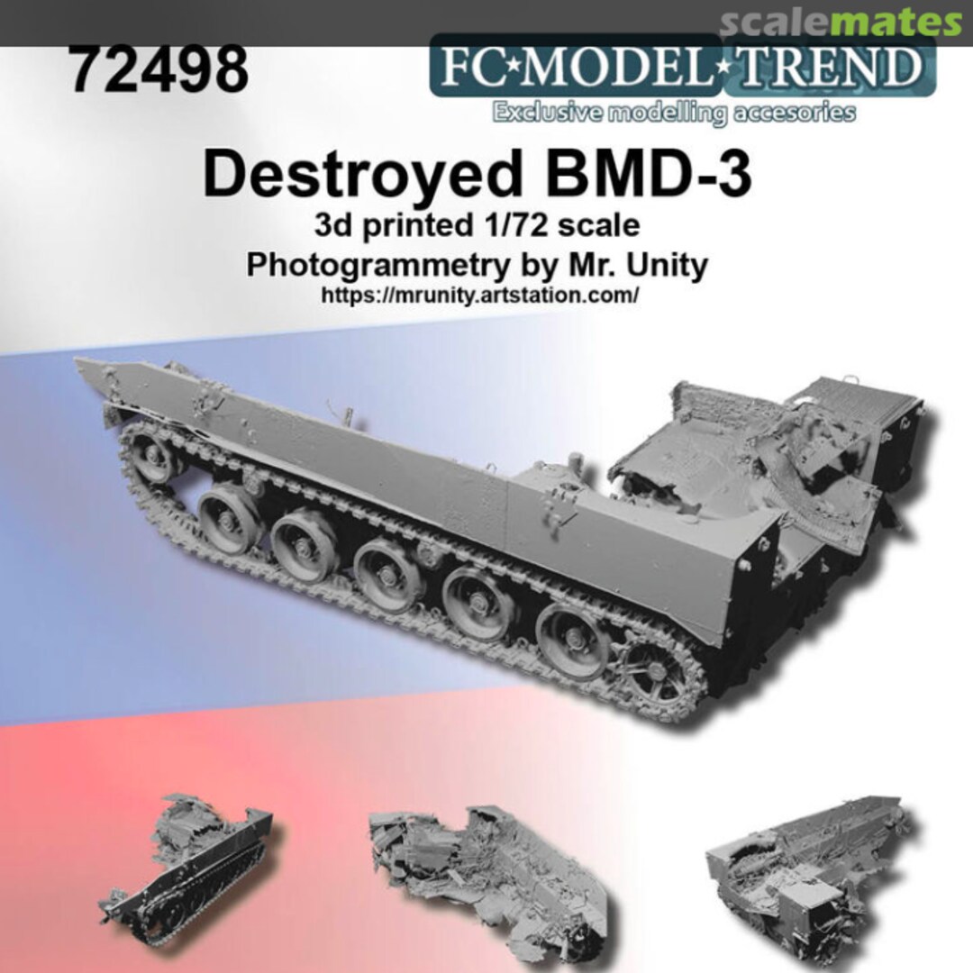 Boxart Destroyed BMD-3 72498 FC Model Trend Boxart Destroyed BMD-3 72498 FC Model Trend