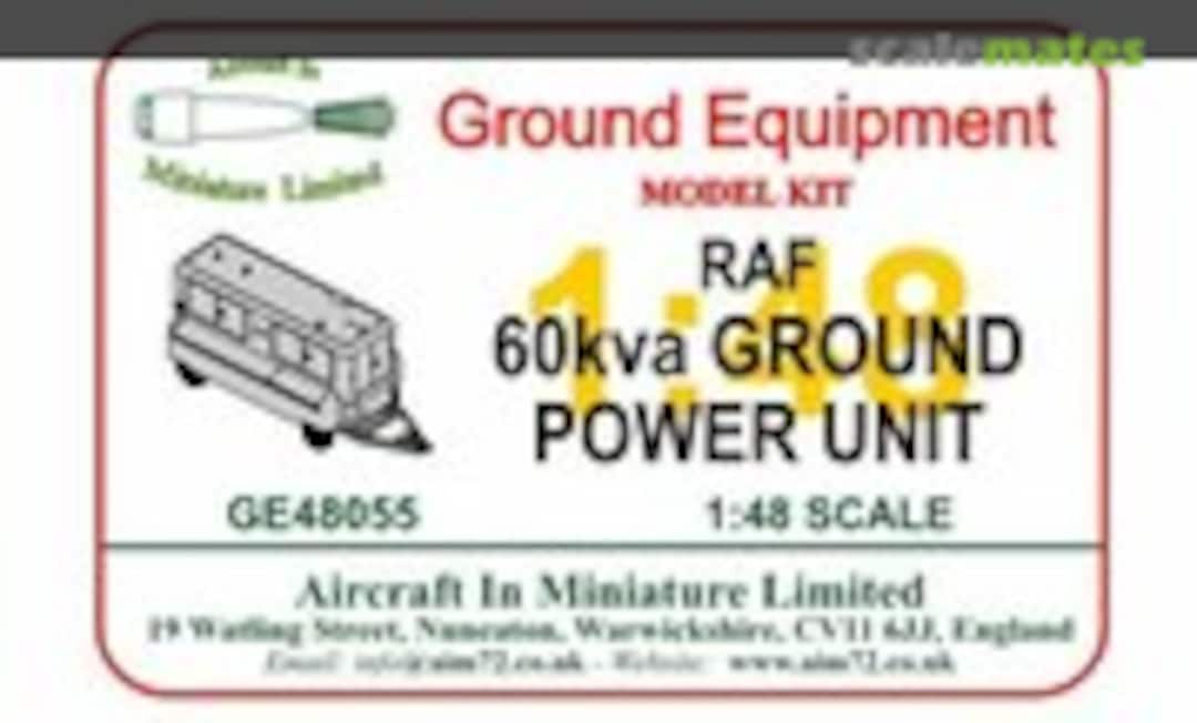 1:48 60kva Ground Power Unit (Aircraft In Miniature Ltd GE48055) GE48055