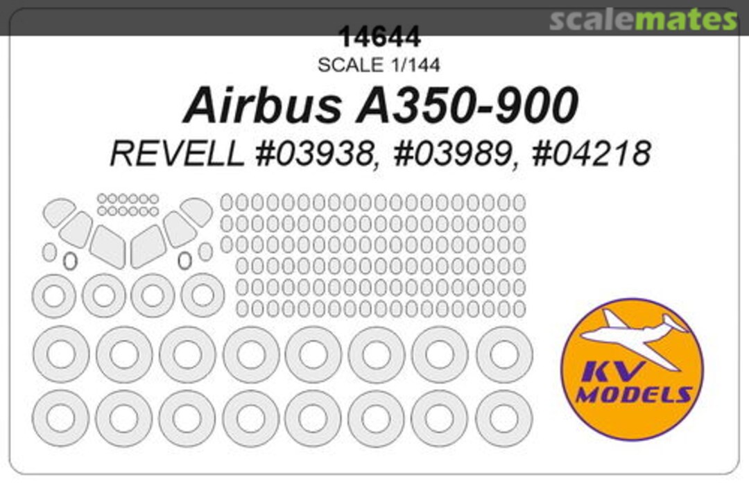 Boxart Airbus A350-900 14644 KV Models Boxart Airbus A350-900 14644 KV Models
