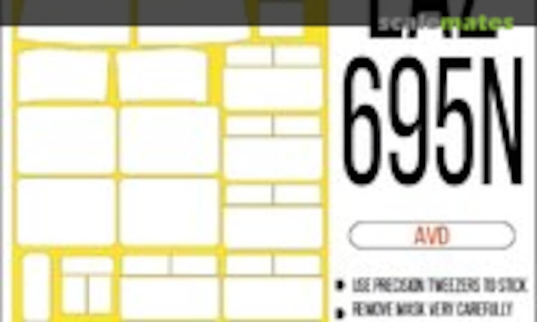 1:43 LAZ-695N masks (SX-Art 43016) 43016