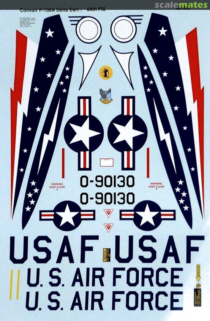 Boxart F-106A 48-989 Microscale Boxart F-106A 48-989 Microscale