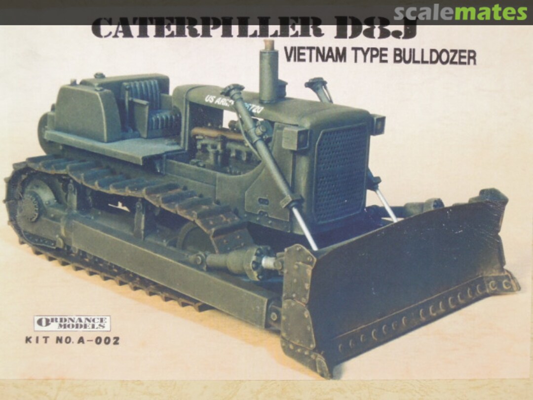 Boxart Caterpillar D8J A-002 Ordnance Models Boxart Caterpillar D8J A-002 Ordnance Models