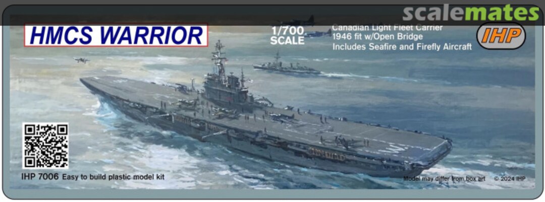 Boxart HMCS Warrior IHP 7006 Imperial Hobby Productions Boxart HMCS Warrior IHP 7006 Imperial Hobby Productions