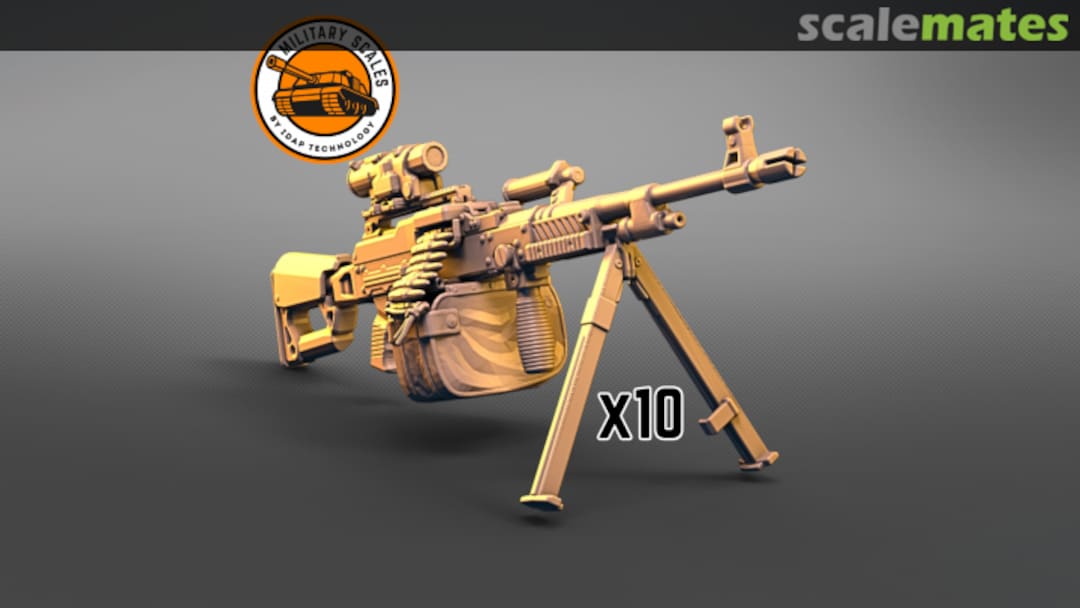 Boxart UKM-2000p with scope set of 10 pcs PMI0249B Military Scales Boxart UKM-2000p with scope set of 10 pcs PMI0249B Military Scales