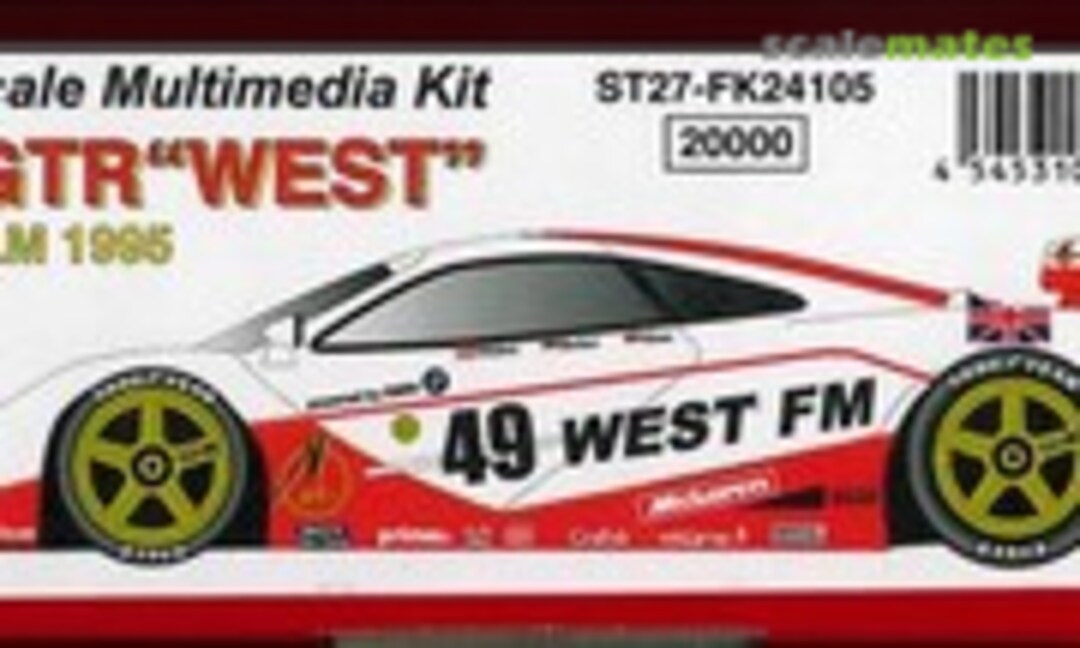 1:24 McLaren F1-GTR (Studio27 ST27-FK24105)