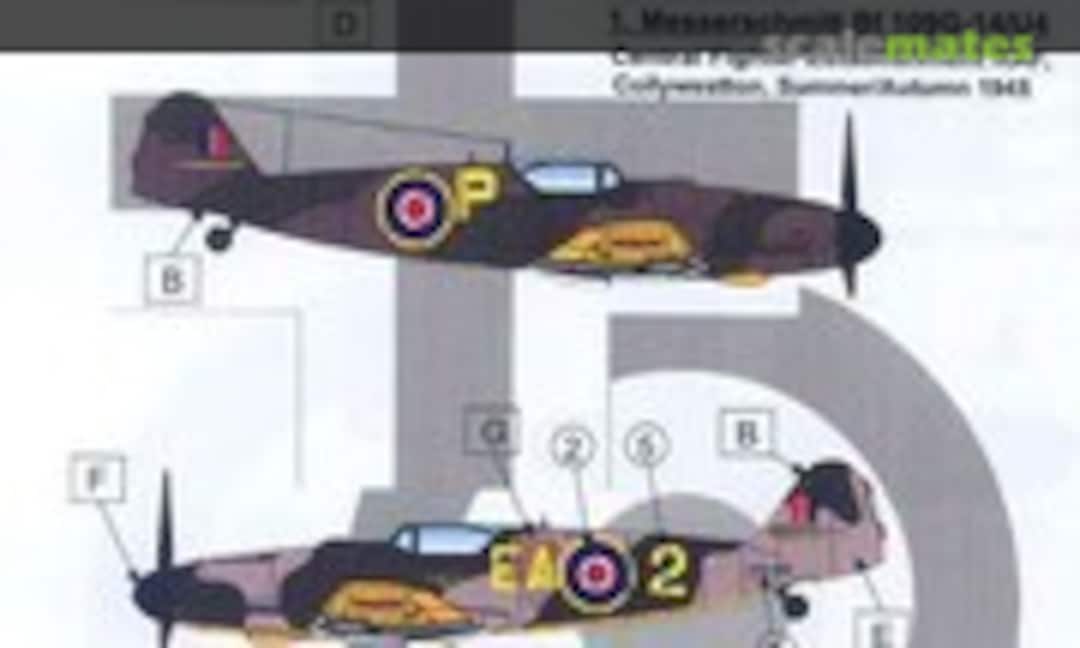 1:72 Captured Bf 109 G, Part II (LF Models C7249) C7249