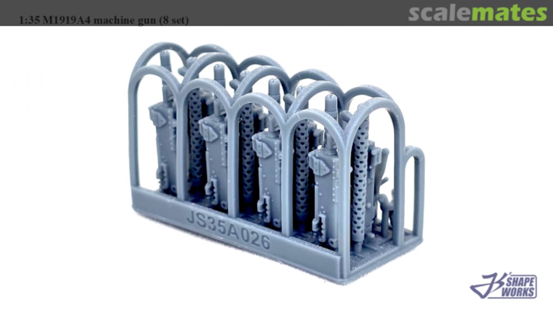 Contents M1919A4 machine gun (8 set) JS35A026 Js' Shapeworks Contents M1919A4 machine gun (8 set) JS35A026 Js' Shapeworks