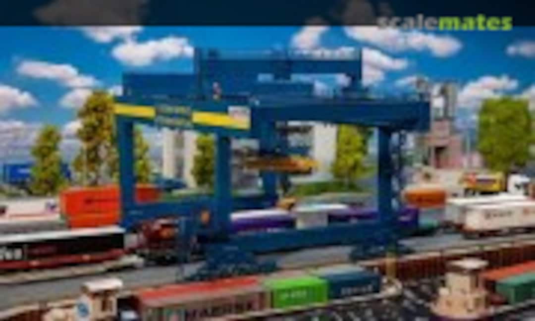 Containerbrücke GVZ Hafen Nürnberg (Faller 120291)