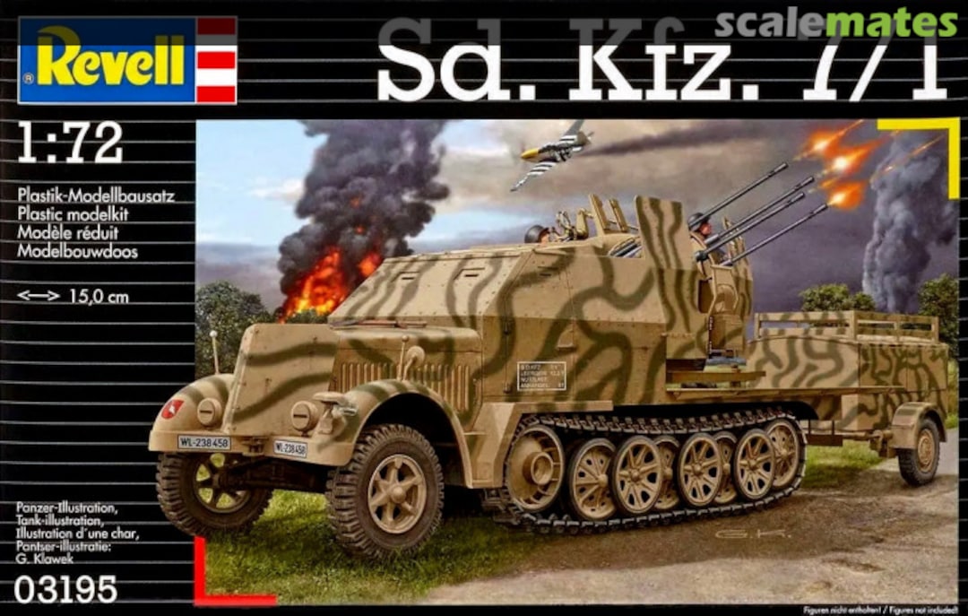 Boxart Sd.Kfz. 7/1 03195 Revell