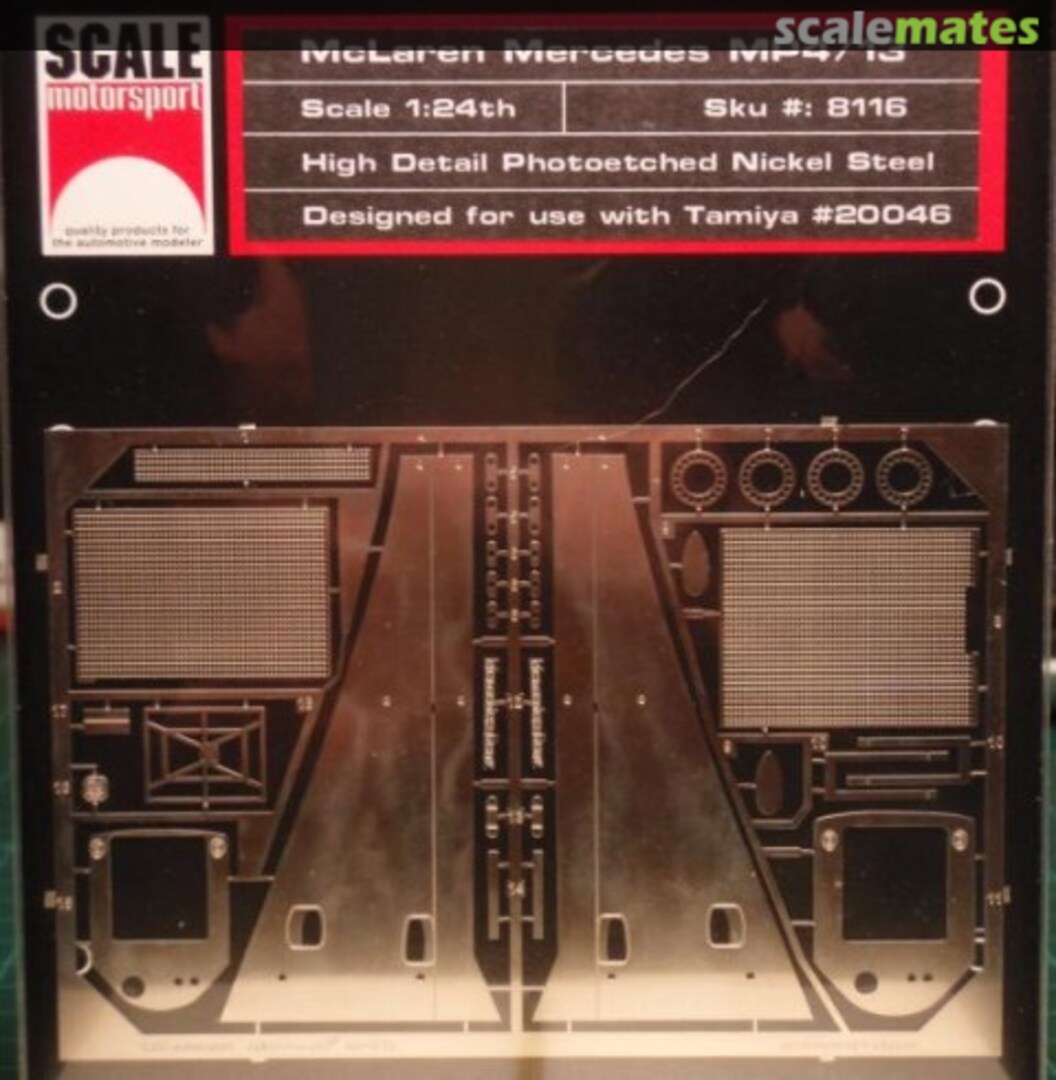 Boxart McLaren MP4/13 Photoetch Set 8116 Scale Motorsport