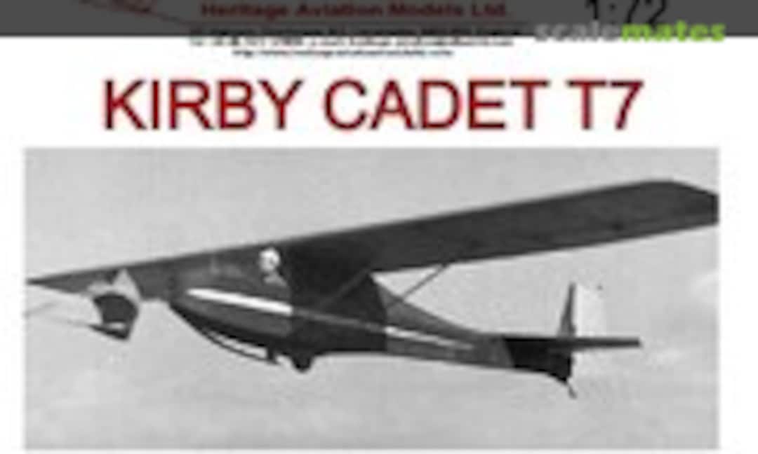 1:72 Kirby Cadet T7 (Heritage Aviation Models )