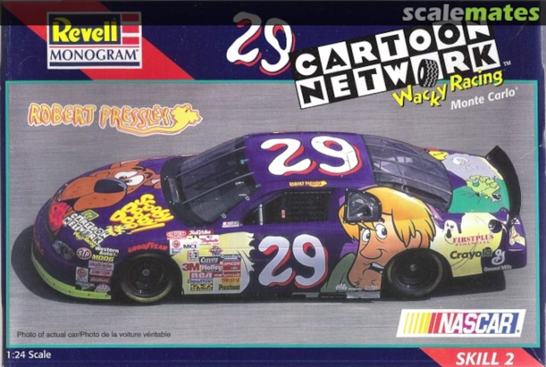 Boxart #29 Cartoon Network Monte Carlo 85-2484 Revell Monogram Boxart #29 Cartoon Network Monte Carlo 85-2484 Revell Monogram