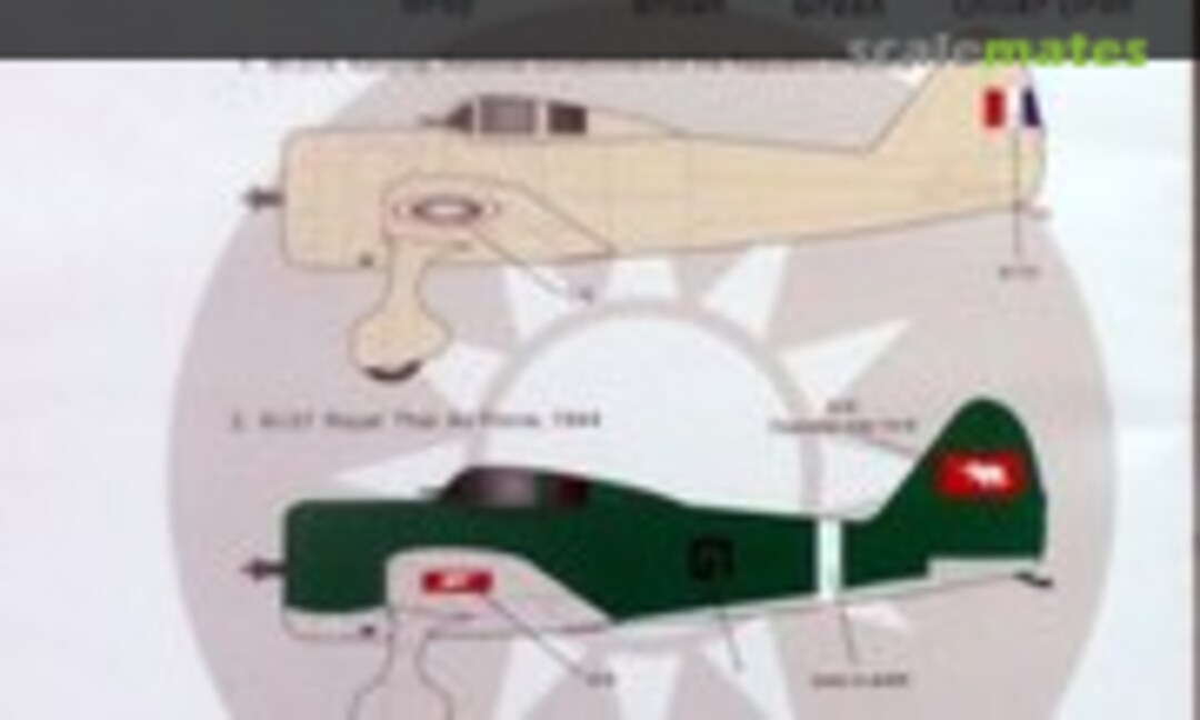 1:72 Nakajima Ki-27 in foreign service (Bestfong 72074) 72074