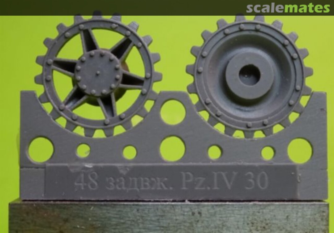 Boxart Sprockets for Pz.IV, 40 cm tracks S48030 OKB Grigorov Boxart Sprockets for Pz.IV, 40 cm tracks S48030 OKB Grigorov