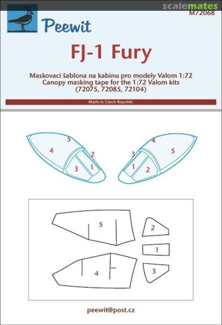 Boxart North American FJ-1 Fury M72068 Peewit Boxart North American FJ-1 Fury M72068 Peewit