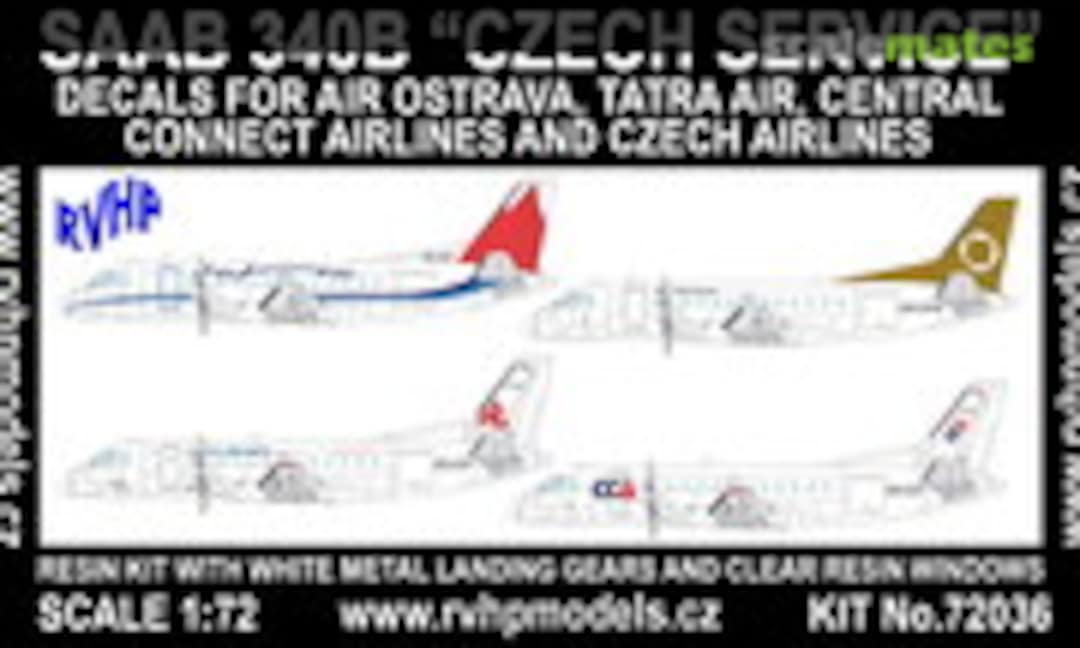 1:72 Saab 340B Czech Service (RVHP 72036)