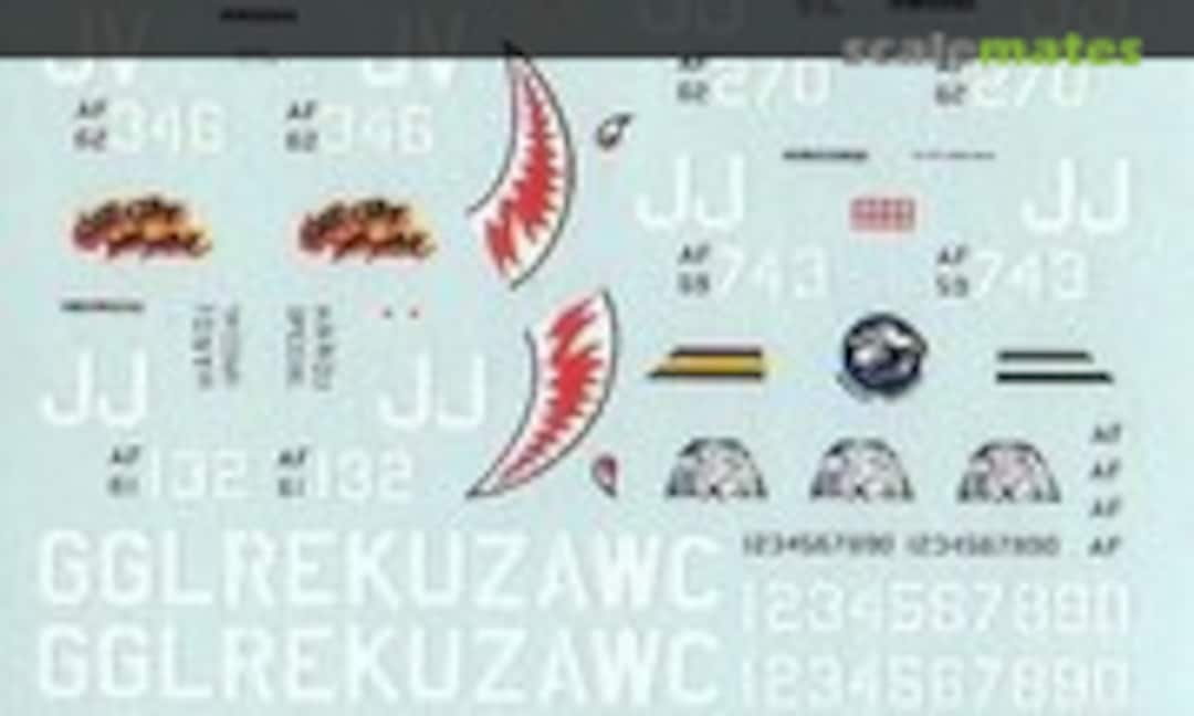 1:144 F-105D/F Thunderchief #1 (Microscale 14-095) 14-095