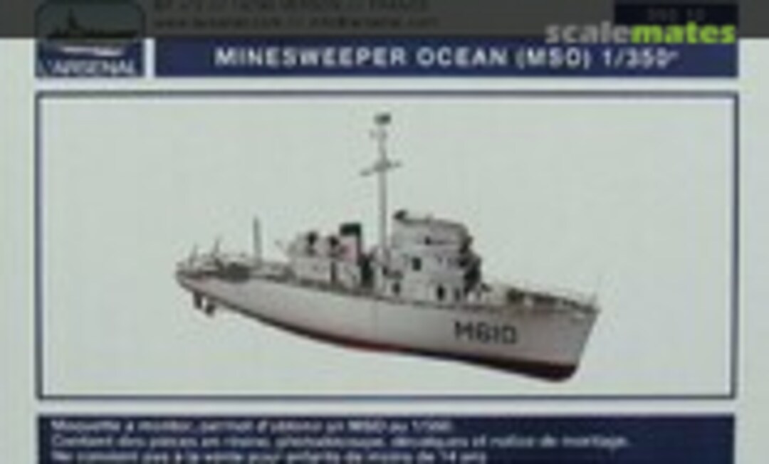 1:350 Minesweeper Ocean (MSO) (L'Arsenal 350 10) 350 10