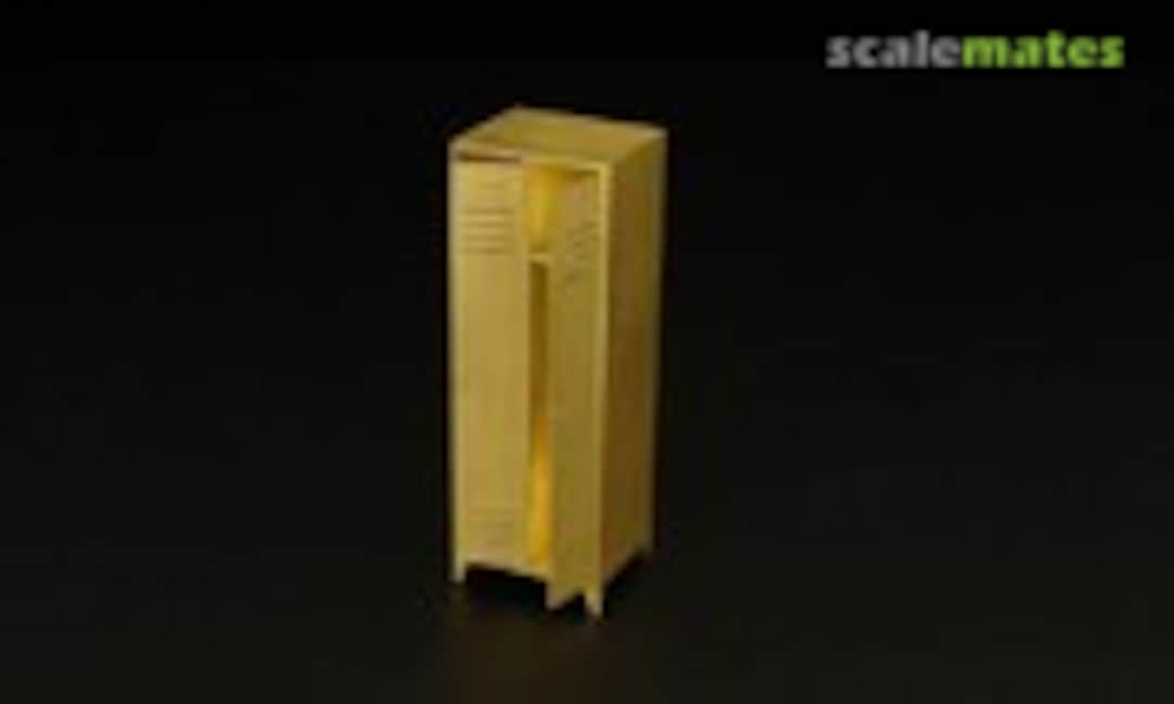 1:35 Steel locker (Hauler HLU35105) HLU35105