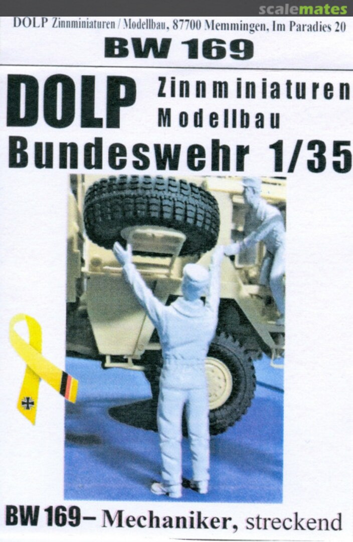 Boxart Mechaniker, streckend BW-169 DOLP-Modellbau Boxart Mechaniker, streckend BW-169 DOLP-Modellbau