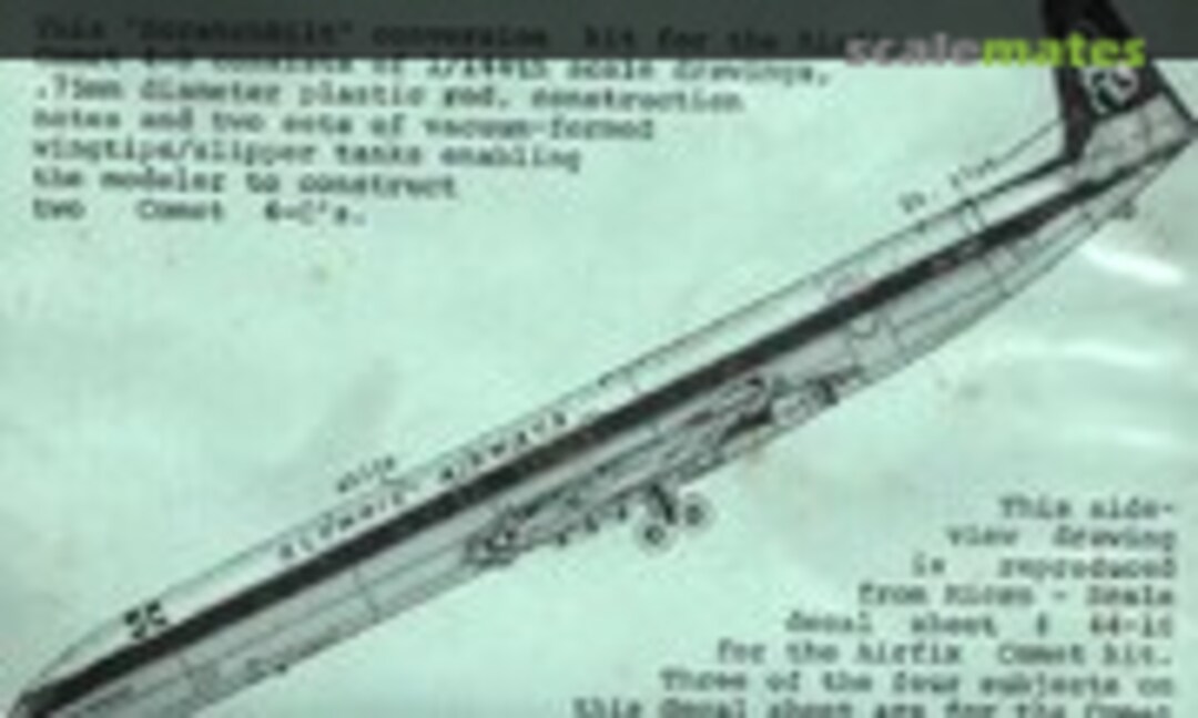 1:144 De Havilland DH 106 Comet 4C Conversion (ScratchBilt 6) 6