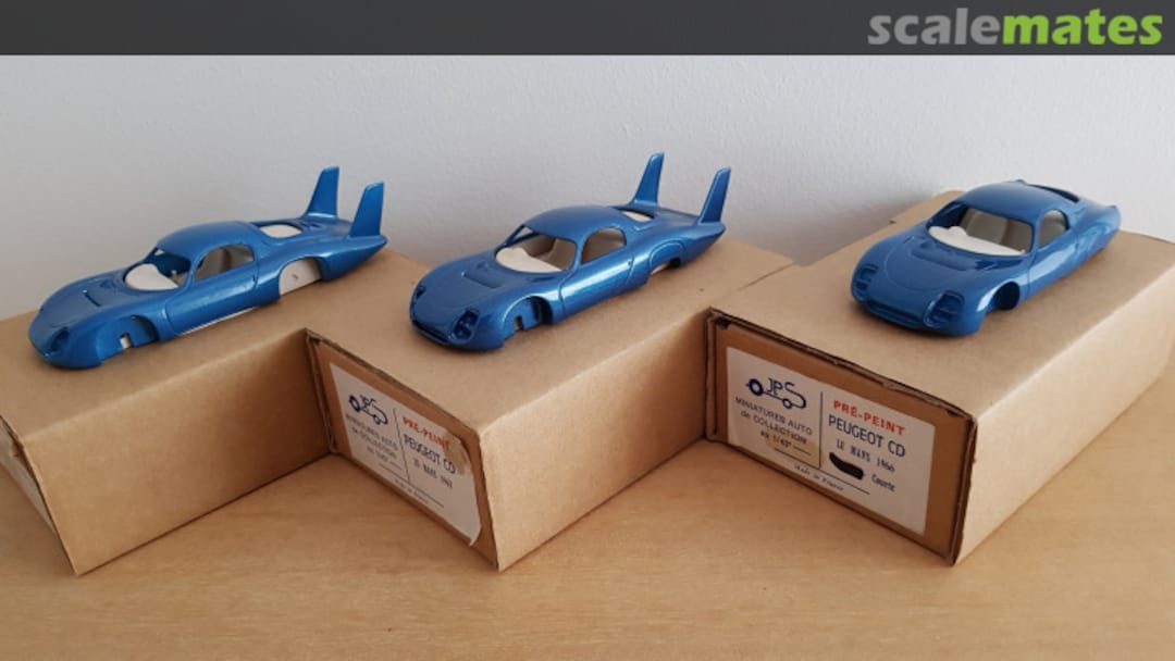 Boxart CD SP 66 Peugeot KP427 JPS Miniatures Auto Boxart CD SP 66 Peugeot KP427 JPS Miniatures Auto