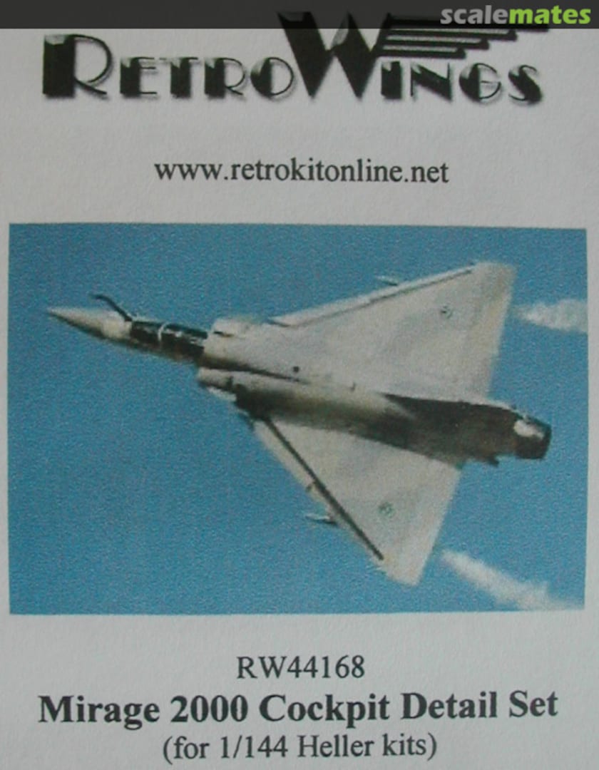 Boxart Mirage 2000 Cockpit RW44168 RetroWings Boxart Mirage 2000 Cockpit RW44168 RetroWings