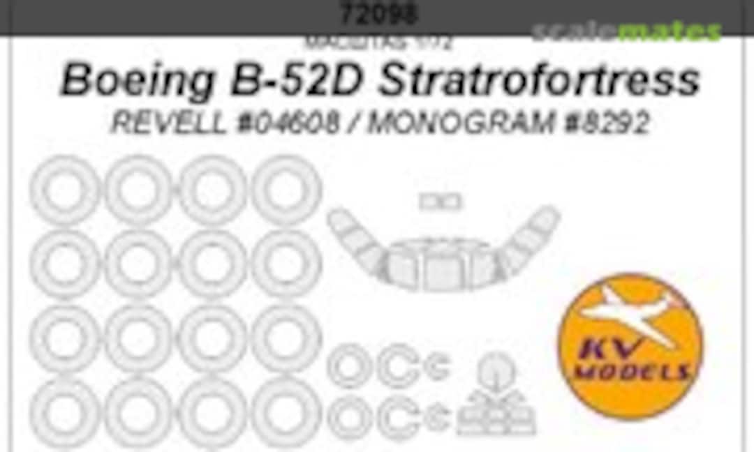 1:72 Boeing B-52D Stratrofortress (KV Models 72098) 72098