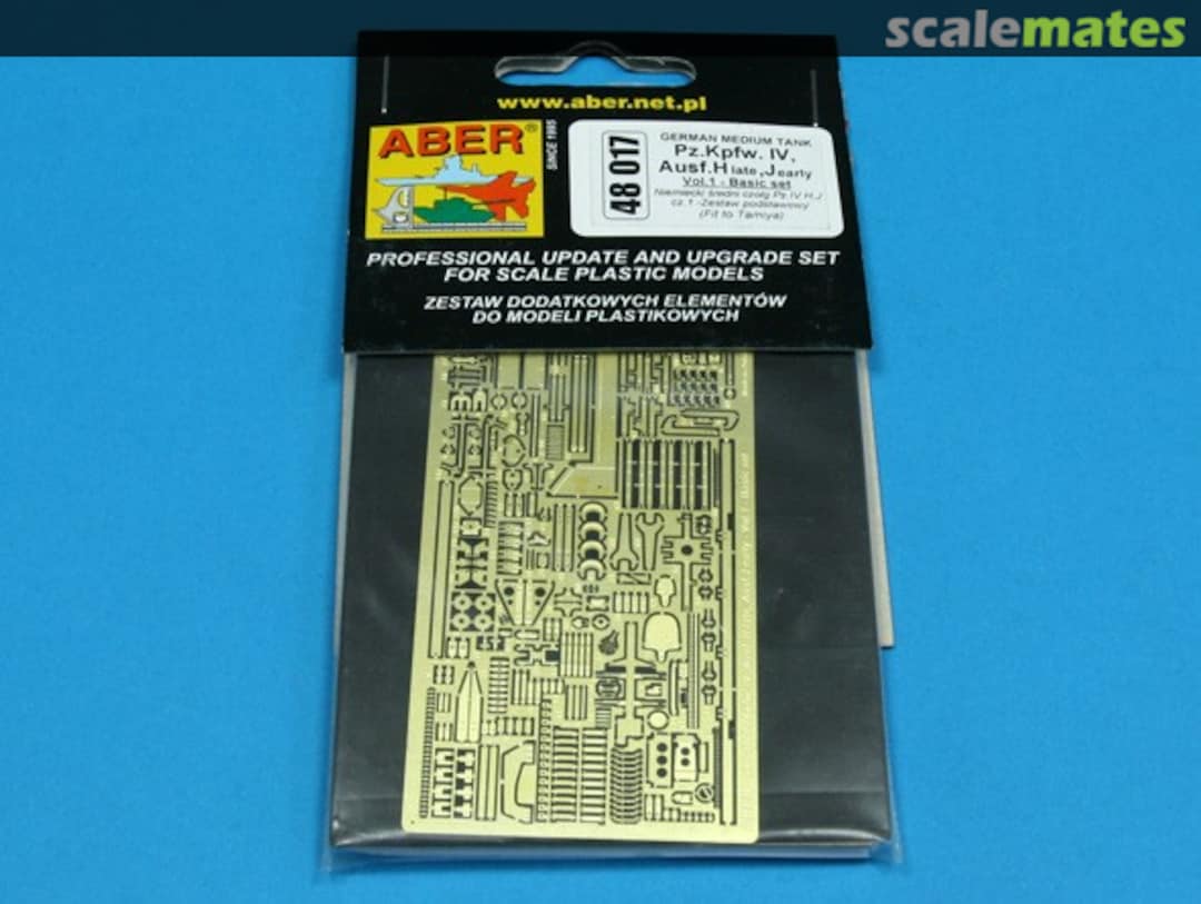 Boxart Pz.Kpfw. IV, Ausf. H (Late)/J (Early) - Vol.1 - Basic Set 48017 Aber Boxart Pz.Kpfw. IV, Ausf. H (Late)/J (Early) - Vol.1 - Basic Set 48017 Aber