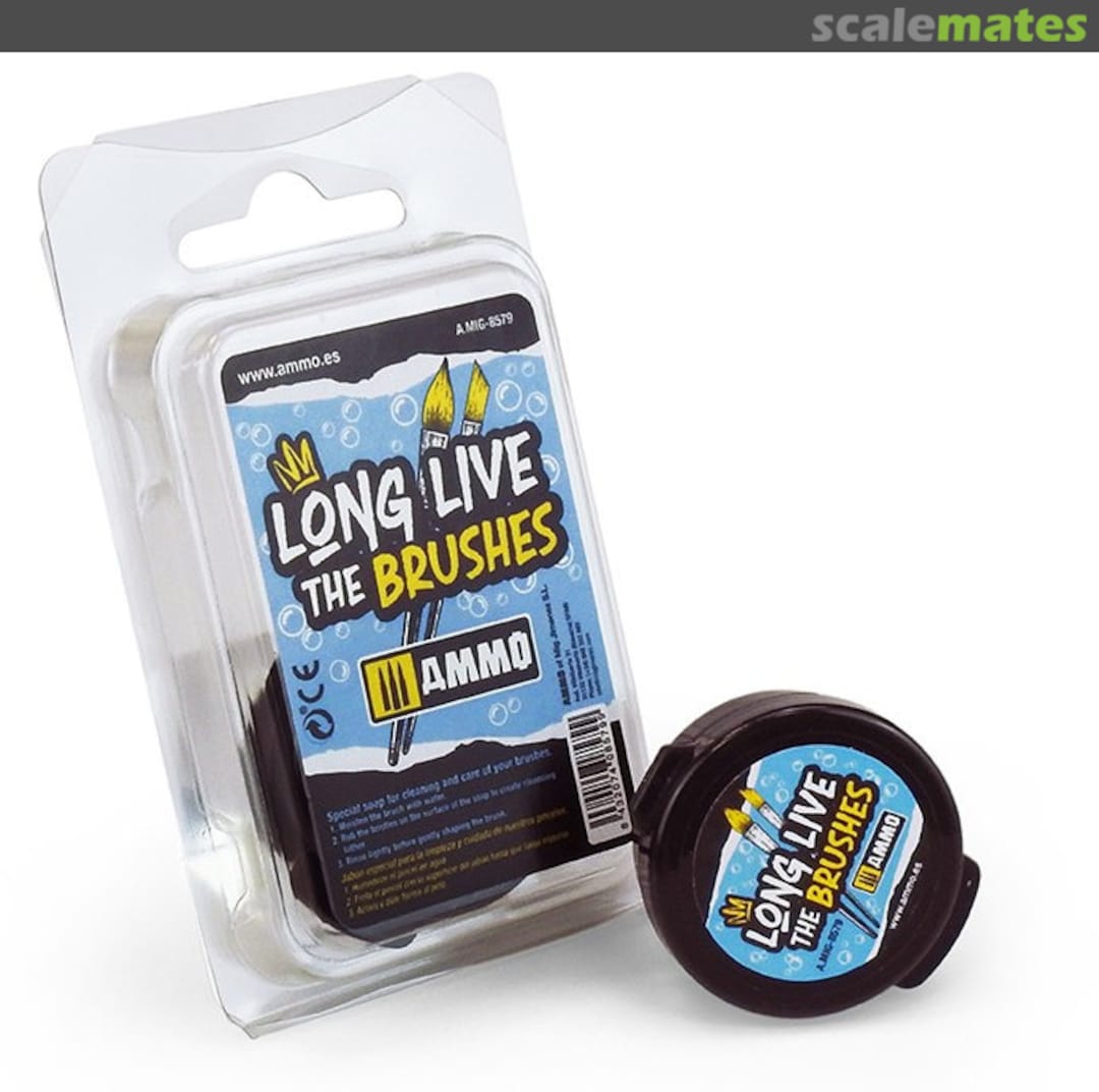 Boxart Long Live the Brushes A.MIG-8579 Ammo by Mig Jimenez Boxart Long Live the Brushes A.MIG-8579 Ammo by Mig Jimenez