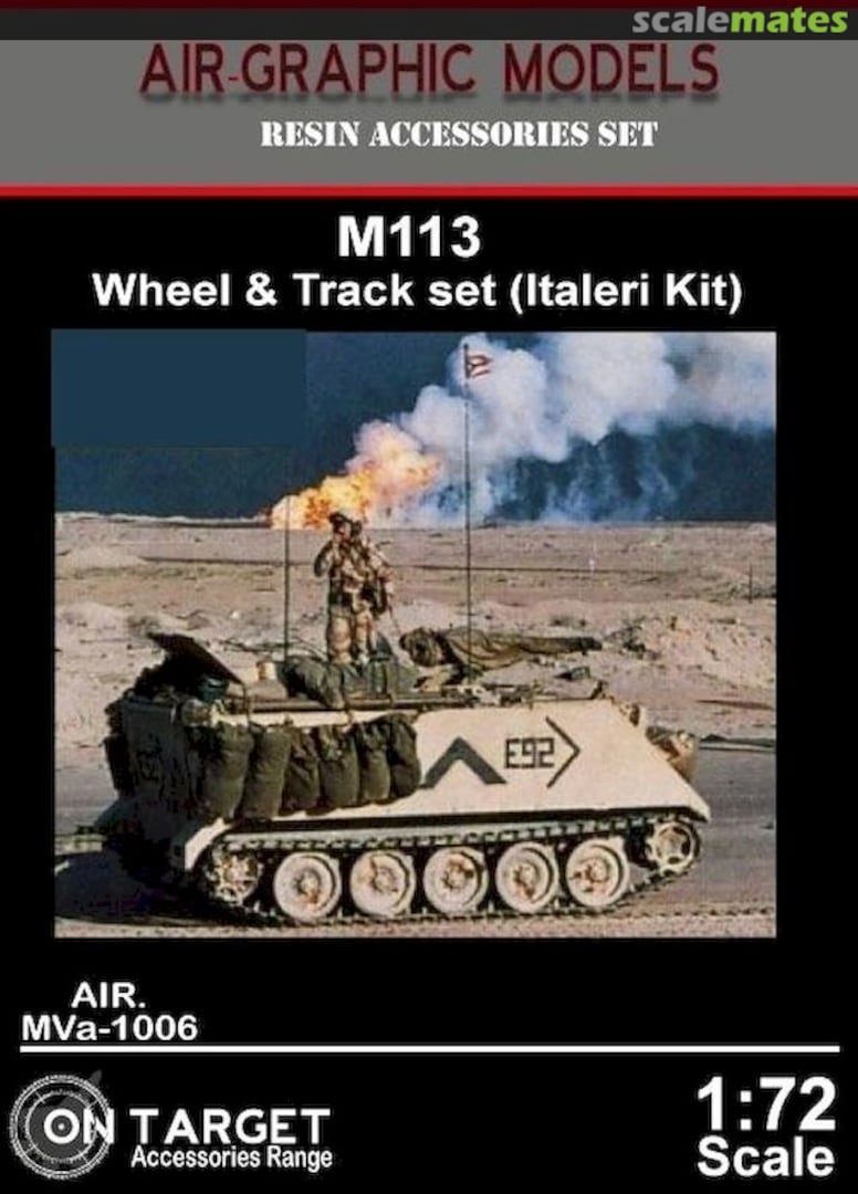 Boxart M113 Wheel and Track set MVa-1006 Air-Graphics Models Boxart M113 Wheel and Track set MVa-1006 Air-Graphics Models