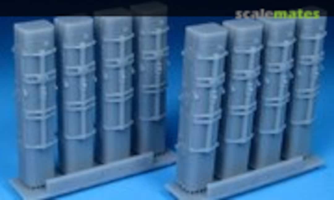 1:48 RAF Small Bomb Containers - 30 Pound Bombs (Barracuda Studios BR48510) BR48510