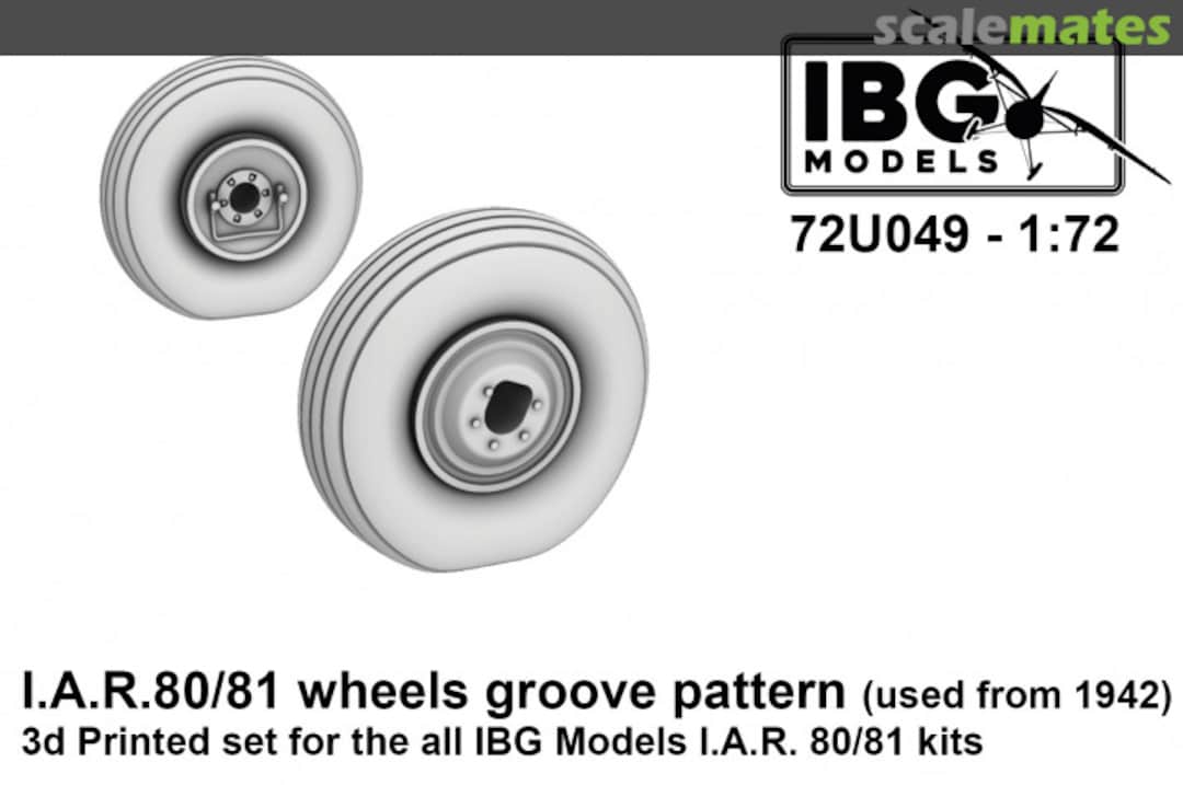 Boxart I.A.R.80/81 Wheels Groove Pattern 72U049 IBG Models Boxart I.A.R.80/81 Wheels Groove Pattern 72U049 IBG Models