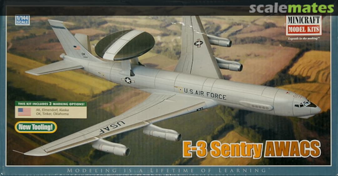 Boxart E-3 Sentry AWACS 14526 Minicraft Model Kits Boxart E-3 Sentry AWACS 14526 Minicraft Model Kits
