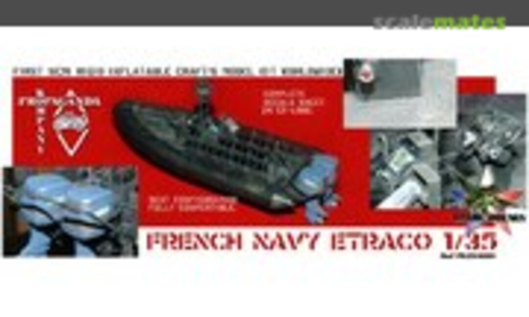 1:35 E.T.R.A. Co. French Semi-Rigid Inflatable Commando Craft (Propaganda Kompany 354001)