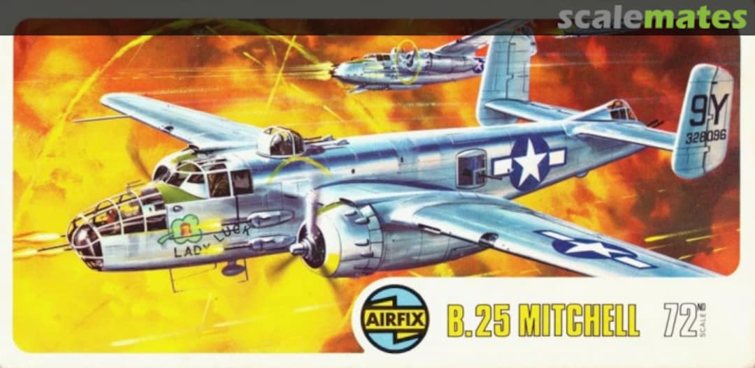 Boxart B.25 Mitchell 485 Airfix