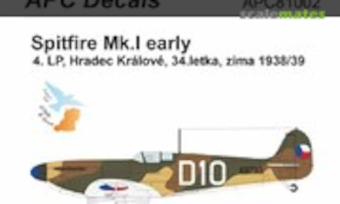 1:144 Spitfire Mk.I early ČSR (APC Decals APC81002) APC81002