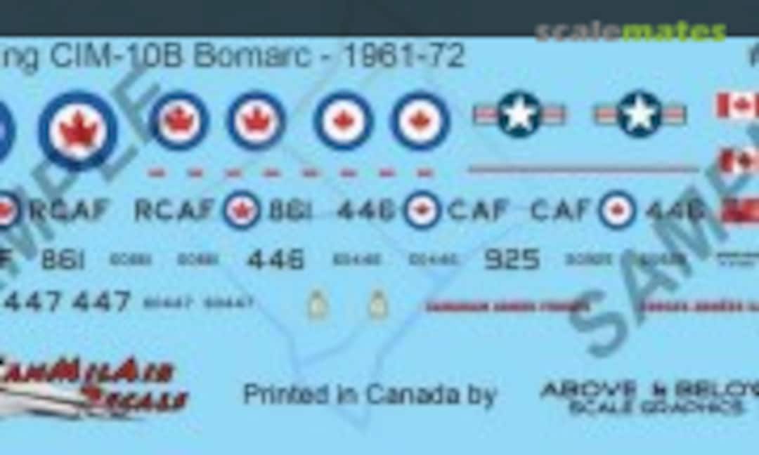 1:72 Boeing-McDonnell IM-10B / CIM-99B BOMARC (Above & Below Graphics 146) 146