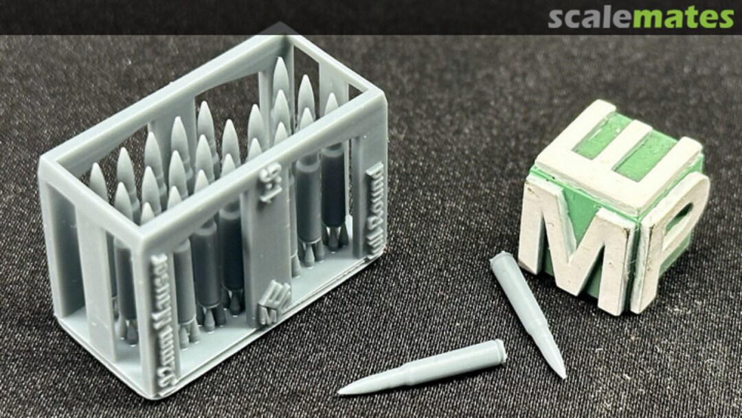 Boxart Ammunition MG42 7,92mm Mauser - Cartridge (25 pieces) 6040452 EMP3d Boxart Ammunition MG42 7,92mm Mauser - Cartridge (25 pieces) 6040452 EMP3d