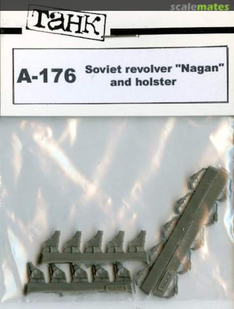 Boxart Soviet Revolver Nagan and Holster (10 Pcs.) TA176 Tank Boxart Soviet Revolver Nagan and Holster (10 Pcs.) TA176 Tank