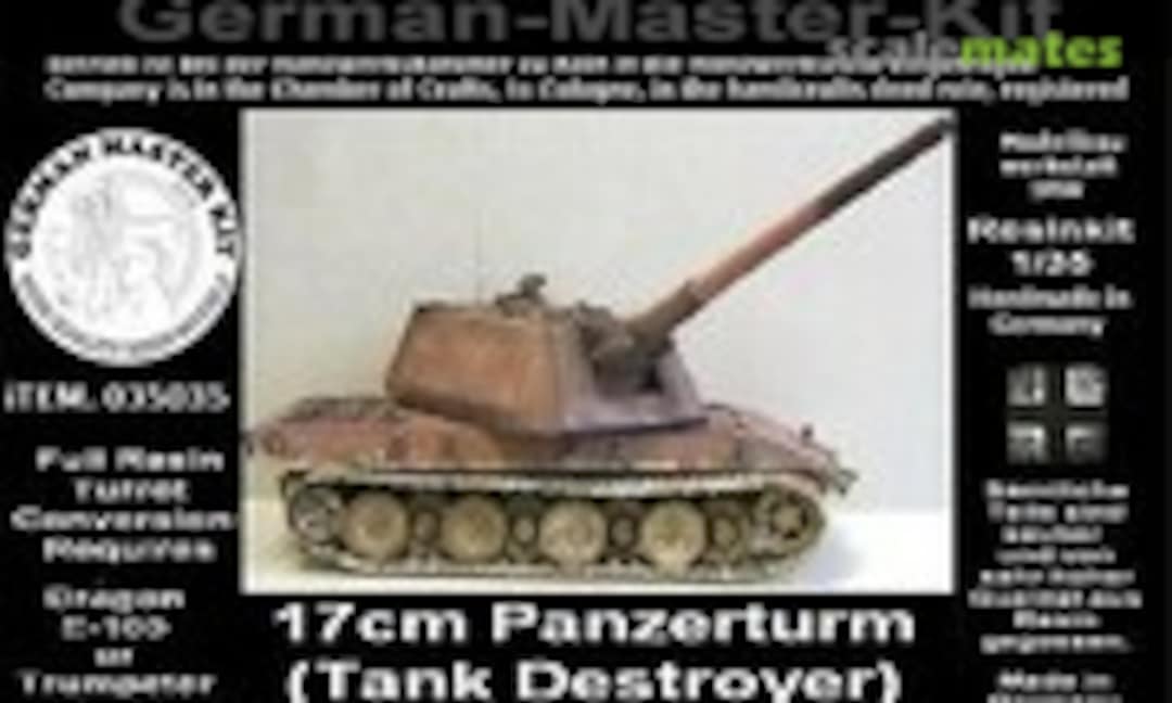 1:35 17cm Panzerturm "Tank Destroyer" (German Master Kit 035035) 035035