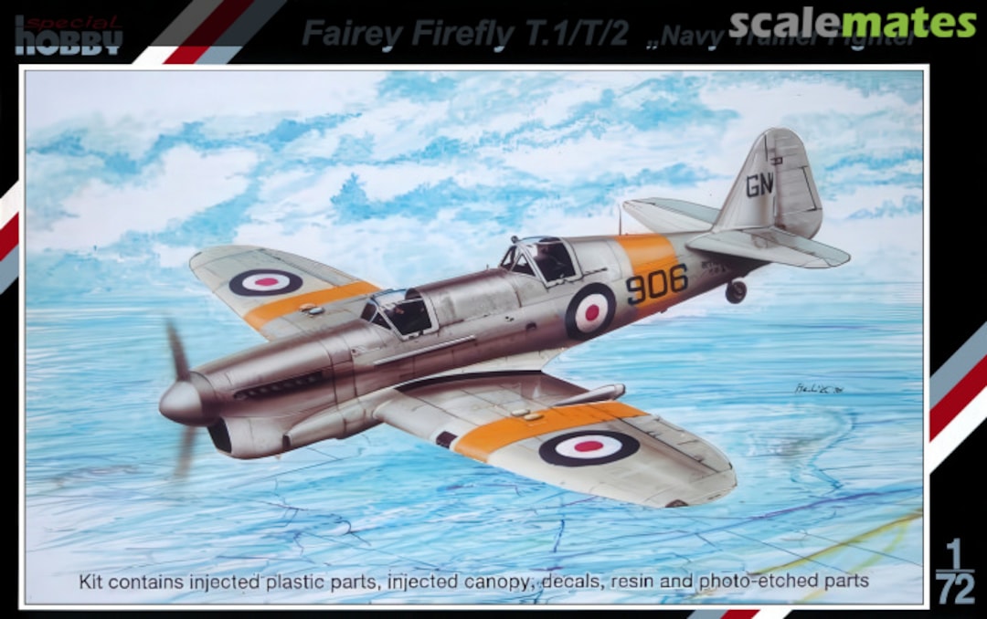 Boxart Fairey Firefly T.1/T/2 SH72050 Special Hobby Boxart Fairey Firefly T.1/T/2 SH72050 Special Hobby