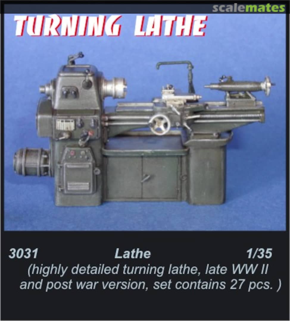 Boxart Turning Lathe 3031 CMK Boxart Turning Lathe 3031 CMK