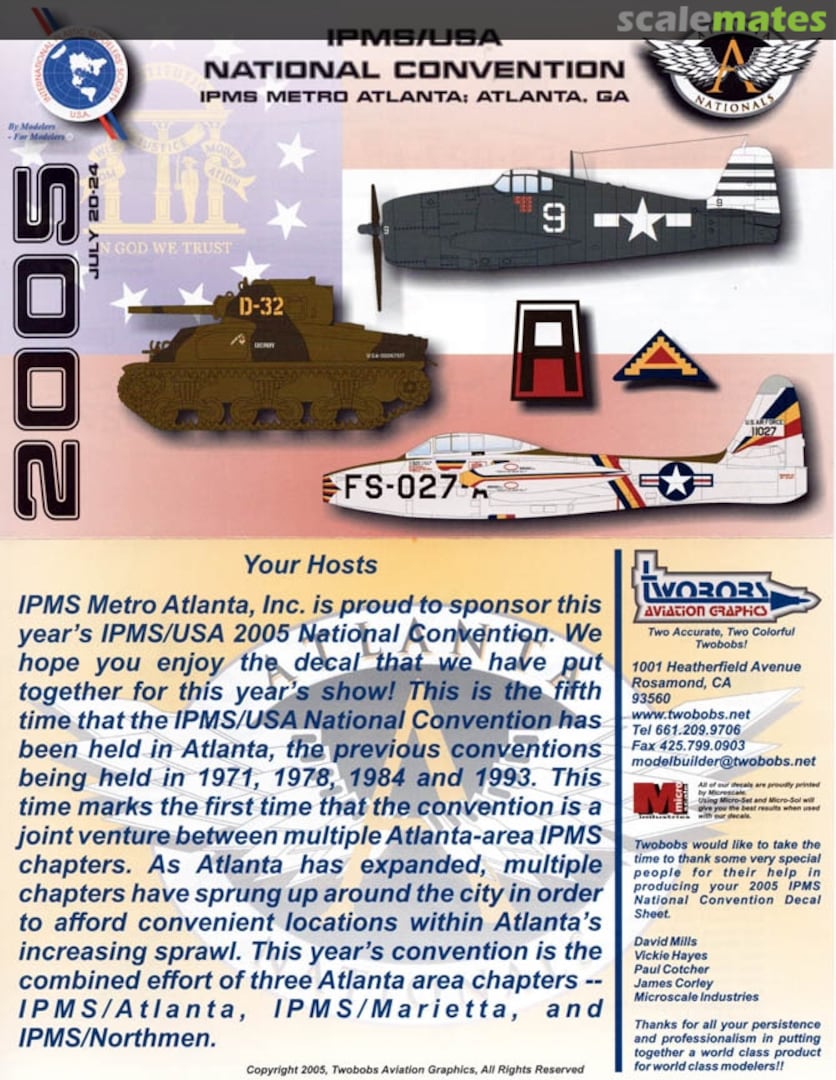 Boxart IPMS USA 2005 Nationals 2005C IPMS USA Boxart IPMS USA 2005 Nationals 2005C IPMS USA